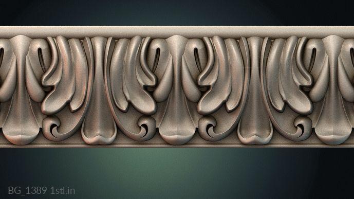 बगुएट (BG_1389) सीएनसी मशीन के लिए 3D मॉडल