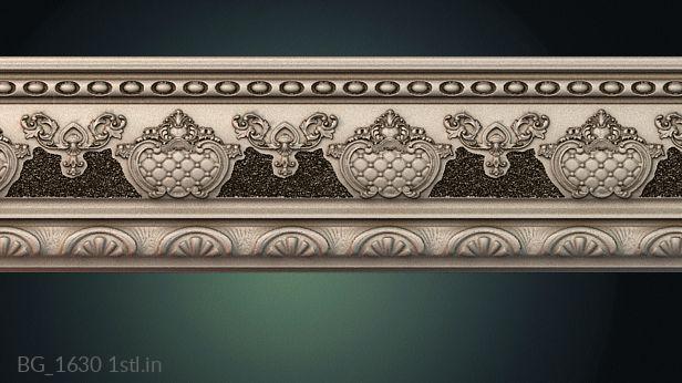 Baguette (BG_1630) 3D model for CNC machine