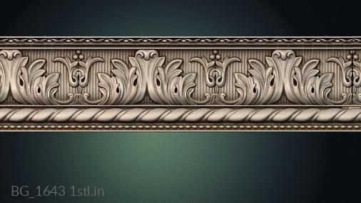 Baguette (BG_1643) 3D model for CNC machine