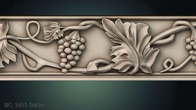 Baguette (BG_1651) 3D model for CNC machine