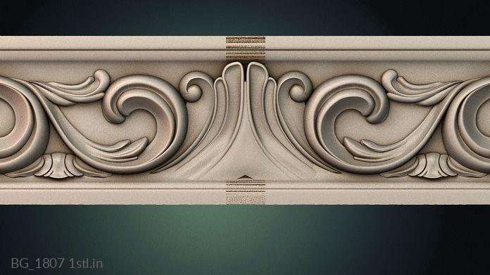 बगुएट (BG_1807) सीएनसी मशीन के लिए 3D मॉडल