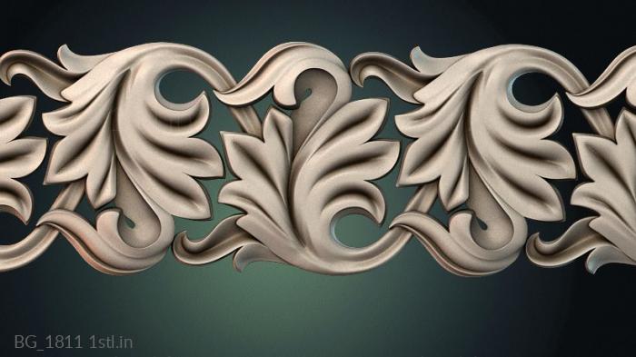 बगुएट (BG_1811) सीएनसी मशीन के लिए 3D मॉडल