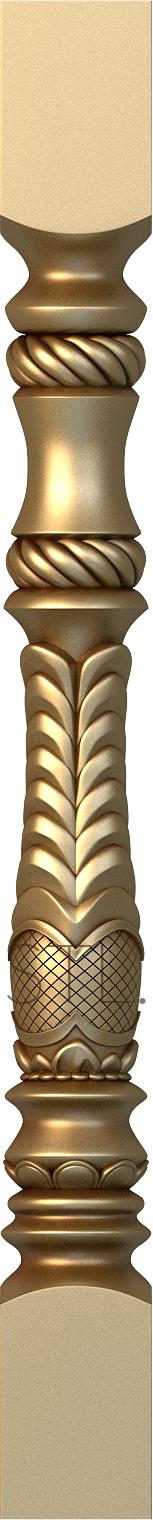 Balusters (BL_0002-1) 3D model for CNC machine