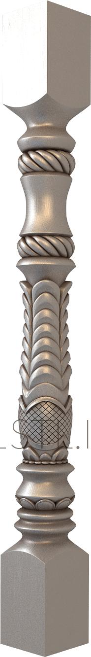 Balusters (BL_0002-1) 3D model for CNC machine