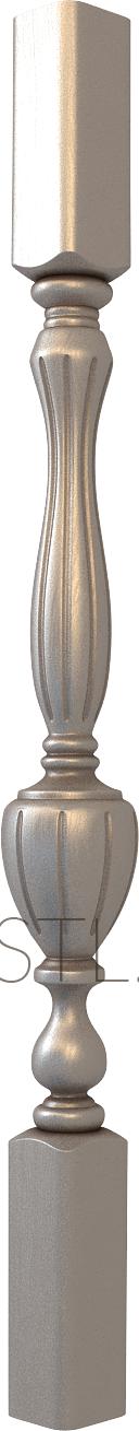 Balusters (BL_0014) 3D model for CNC machine