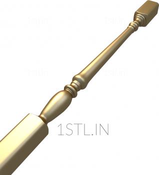 Balusters (BL_0024) 3D model for CNC machine