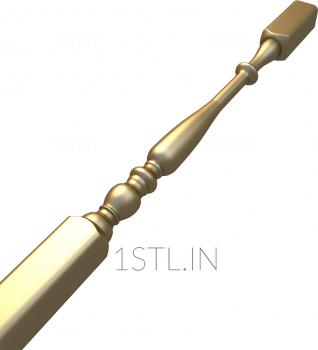 Balusters (BL_0025) 3D model for CNC machine