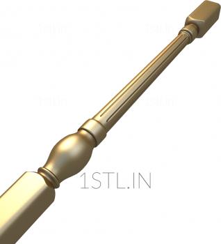 Balusters (BL_0035) 3D model for CNC machine