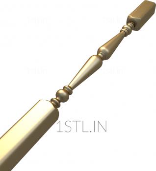 Balusters (BL_0037) 3D model for CNC machine