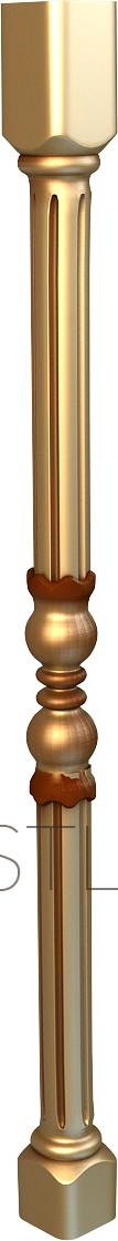 Balusters (BL_0043) 3D model for CNC machine