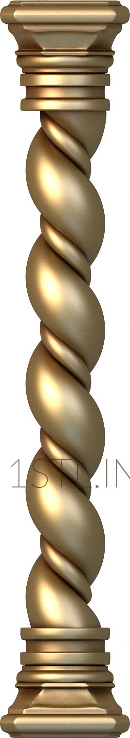 Balusters (BL_0079-1) 3D model for CNC machine