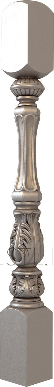 Balusters (BL_0093) 3D model for CNC machine