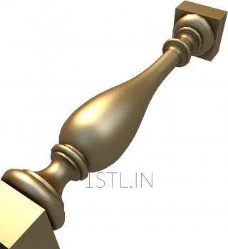 Balusters (BL_0104) 3D model for CNC machine