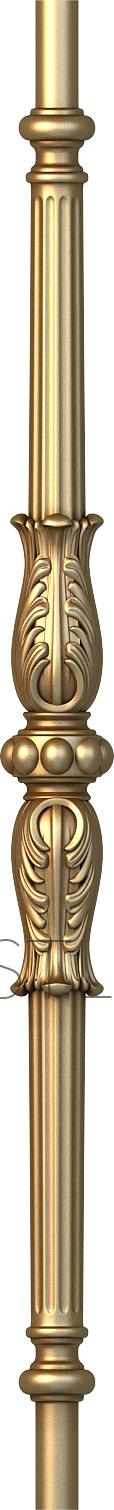 Balusters (BL_0476) 3D model for CNC machine