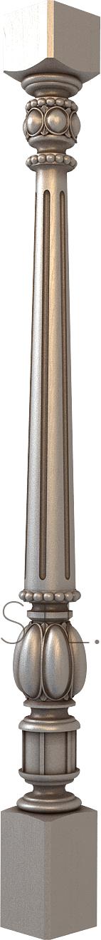 Balusters (BL_0486) 3D model for CNC machine