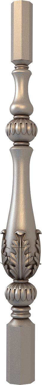 Balusters (BL_0500) 3D model for CNC machine
