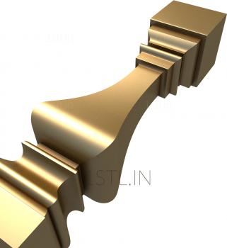 Balusters (BL_0516) 3D model for CNC machine