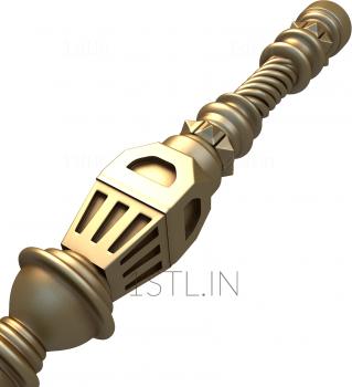 Balusters (BL_0545) 3D model for CNC machine