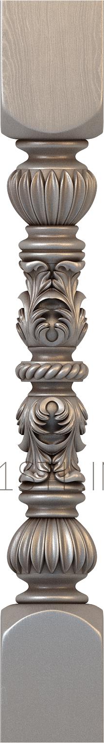 Balusters (BL_0548) 3D model for CNC machine