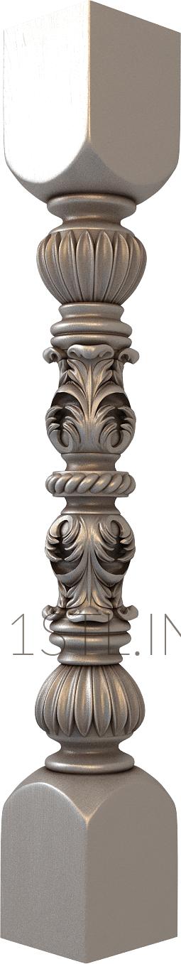 Balusters (BL_0548) 3D model for CNC machine