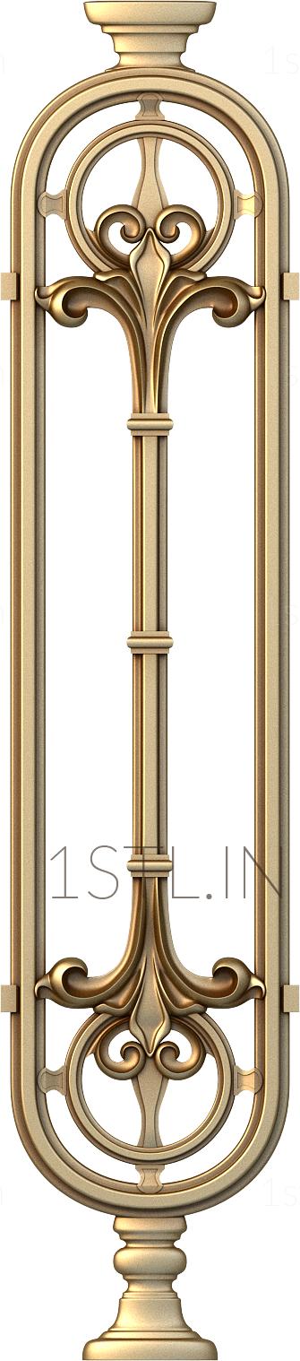 Balusters (BL_0557) 3D model for CNC machine