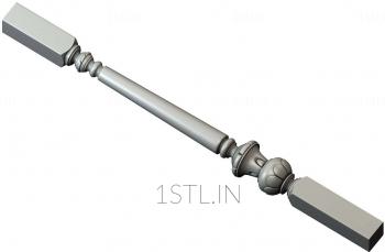 Balusters (BL_0558) 3D model for CNC machine