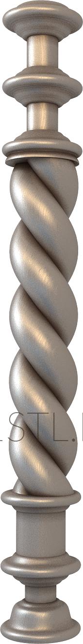 Balusters (BL_0567) 3D model for CNC machine