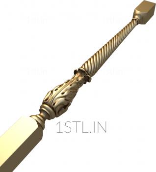 Balusters (BL_0586) 3D model for CNC machine