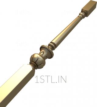 Balusters (BL_0595) 3D model for CNC machine