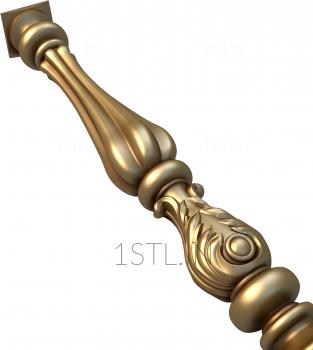 Balusters (BL_0607) 3D model for CNC machine