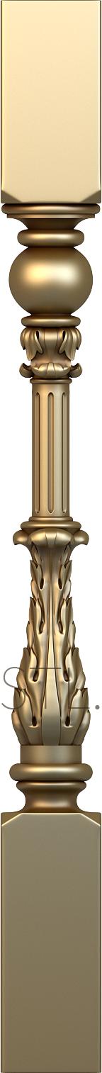 Balusters (BL_0611) 3D model for CNC machine