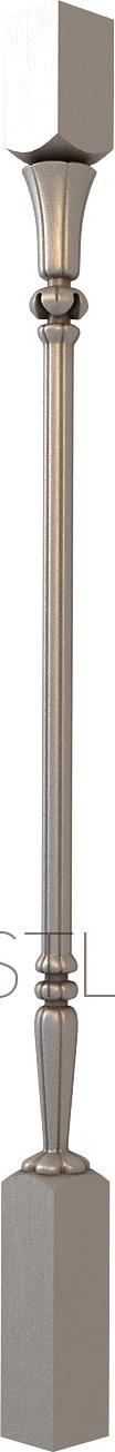 Balusters (BL_0625) 3D model for CNC machine