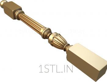 Balusters (BL_0631) 3D model for CNC machine