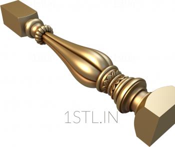 Balusters (BL_0633) 3D model for CNC machine