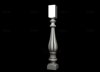 Balusters (BL_0633) 3D model for CNC machine