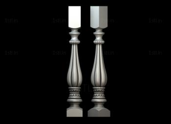 Balusters (BL_0633) 3D model for CNC machine