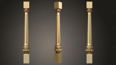 Balusters (BL_0656) 3D model for CNC machine