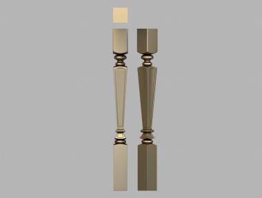 Balusters (BL_0659) 3D model for CNC machine