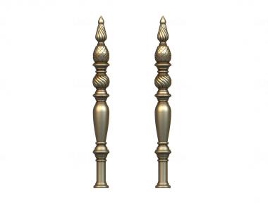 Balusters (BL_0661) 3D model for CNC machine