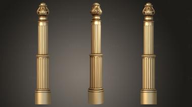 Balusters (BL_0662) 3D model for CNC machine