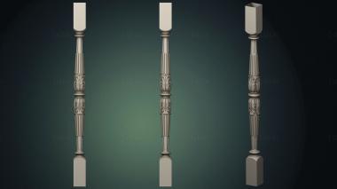 Balusters (BL_0665) 3D model for CNC machine