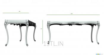 Ottoman (BN_0016) 3D model for CNC machine