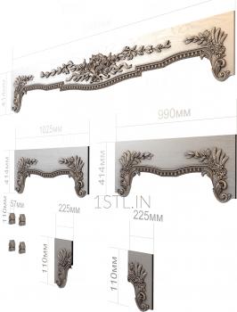 Table aprons (CR_0103) 3D model for CNC machine