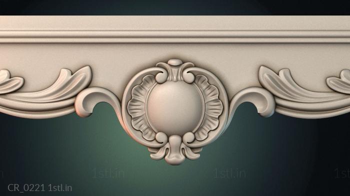 Table aprons (CR_0221) 3D model for CNC machine