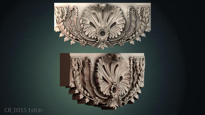 Table aprons (CR_0315) 3D model for CNC machine