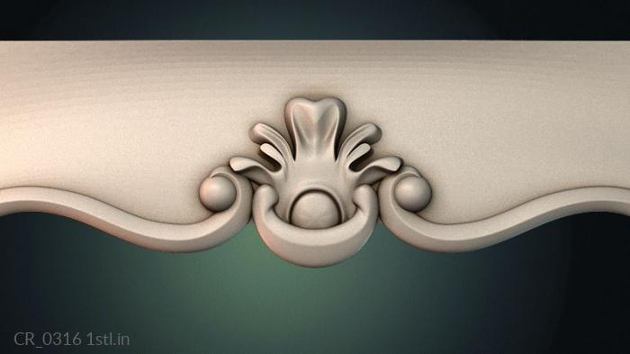 Table aprons (CR_0316) 3D model for CNC machine