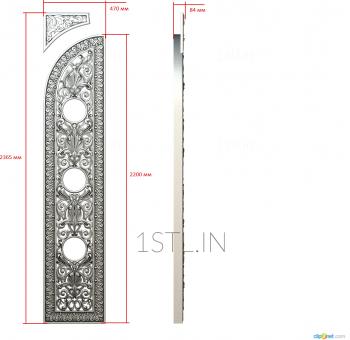 Gates (CV_0081) 3D model for CNC machine