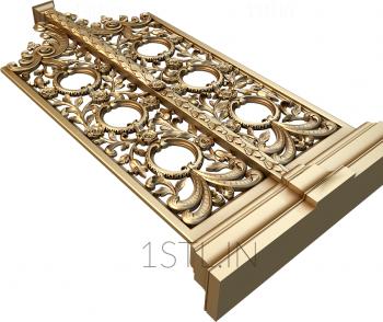 Gates (CV_0087) 3D model for CNC machine