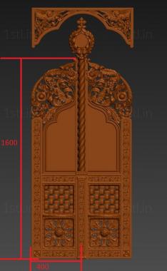 Gates (CV_0105) 3D model for CNC machine