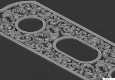 Gates (CV_0120) 3D model for CNC machine